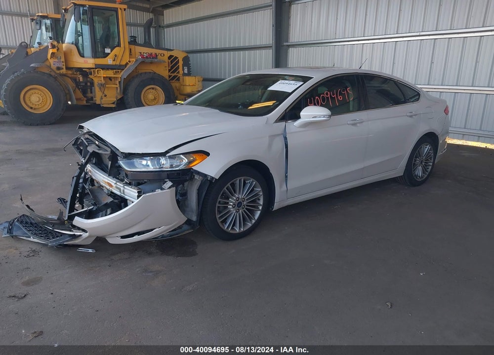 2014 FORD FUSION SE VIN: 3FA6P0HDXER167623