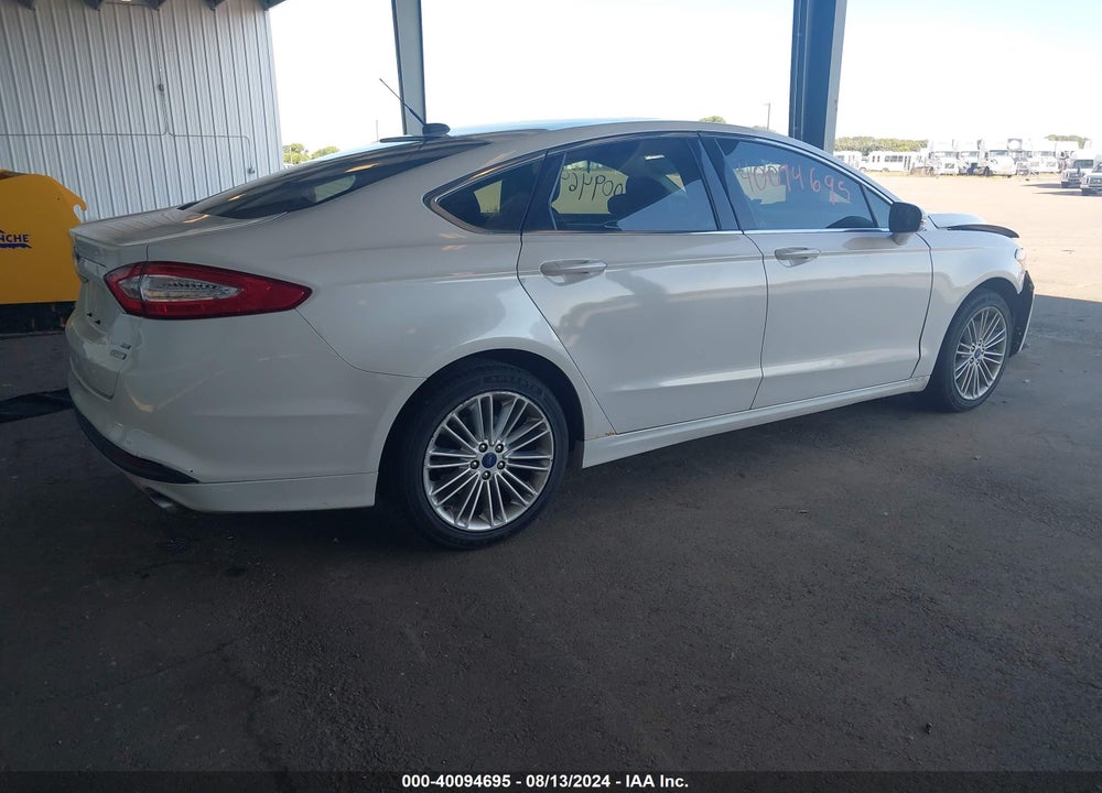 2014 FORD FUSION SE VIN: 3FA6P0HDXER167623