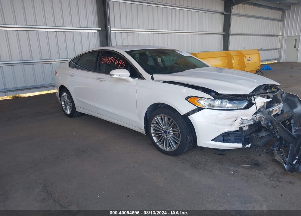 2014 FORD FUSION SE VIN: 3FA6P0HDXER167623