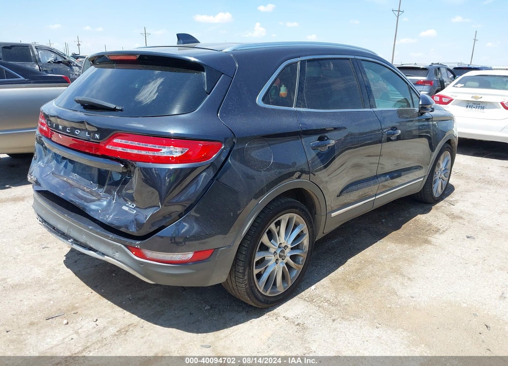 2015 LINCOLN MKC VIN: 5LMCJ1A93FUJ26523