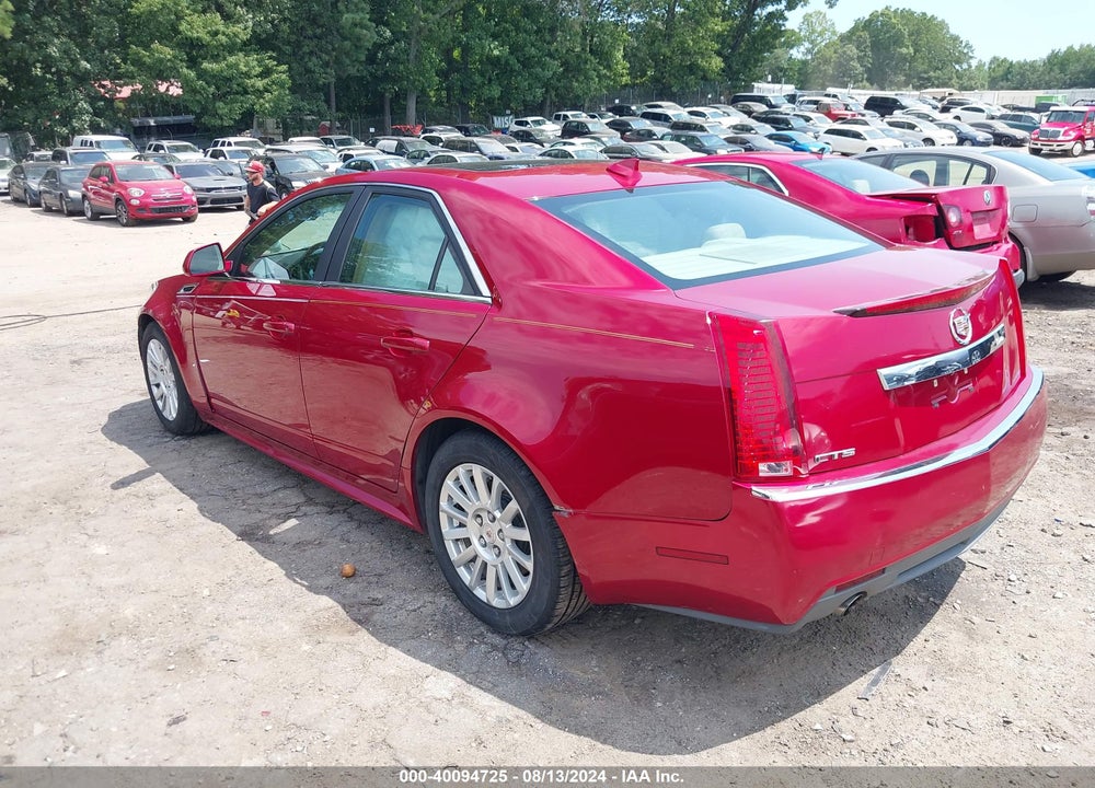 2011 CADILLAC CTS LUXURY VIN: 1G6DE5EY6B0158041