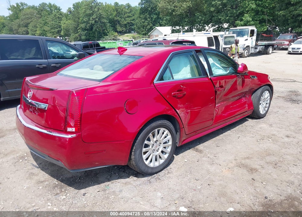 2011 CADILLAC CTS LUXURY VIN: 1G6DE5EY6B0158041
