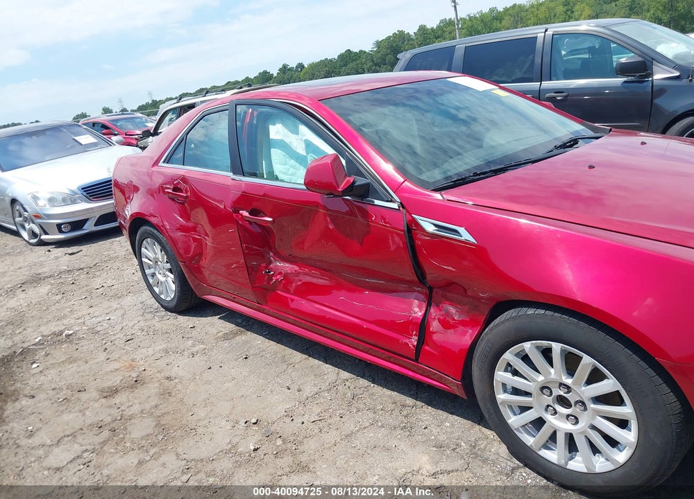 2011 CADILLAC CTS LUXURY VIN: 1G6DE5EY6B0158041