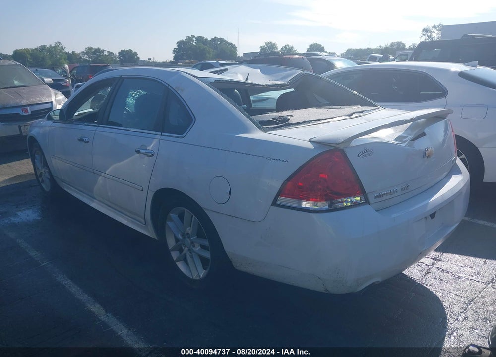 2012 CHEVROLET IMPALA LTZ VIN: 2G1WC5E32C1252173