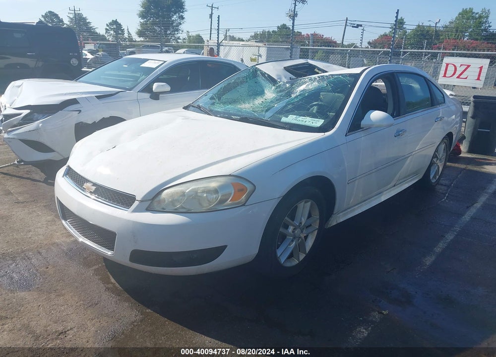 2012 CHEVROLET IMPALA LTZ VIN: 2G1WC5E32C1252173