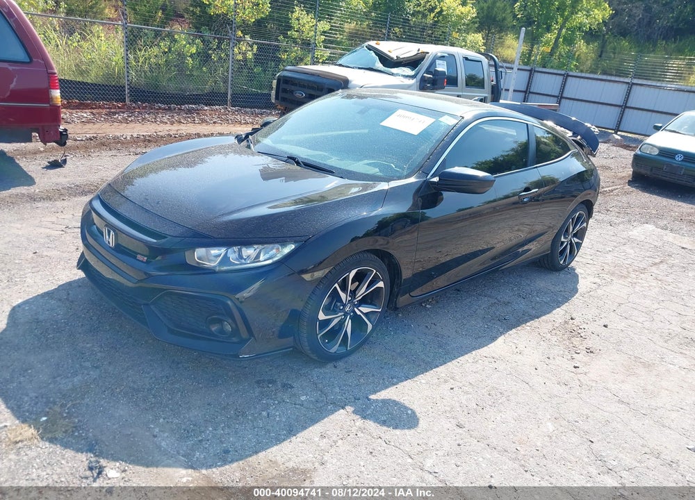 2017 HONDA CIVIC SI VIN: 2HGFC3A59HH750163