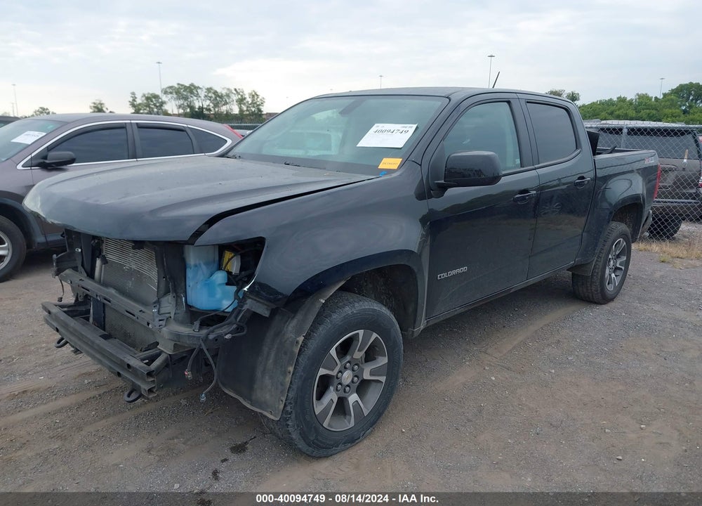 2016 CHEVROLET COLORADO Z71 VIN: 1GCGTDE32G1379443