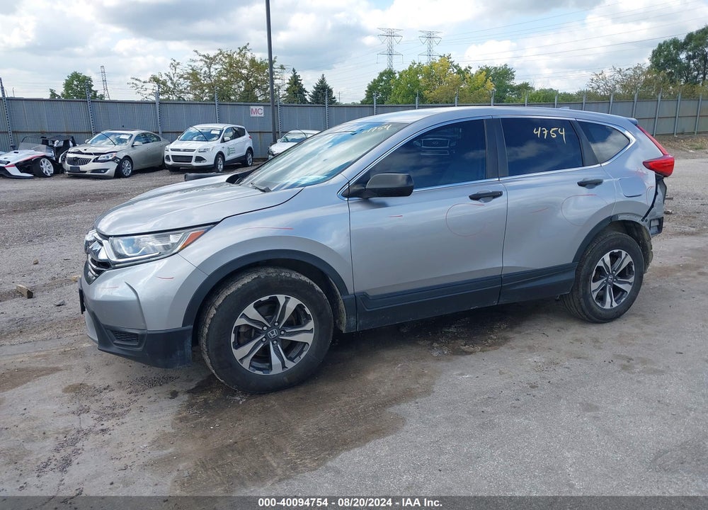 2018 HONDA CR-V LX VIN: 2HKRW6H38JH212009