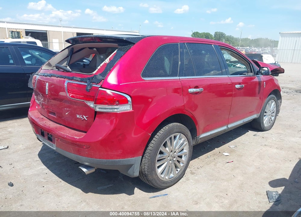 2011 LINCOLN MKX VIN: 2LMDJ6JK5BBJ19858