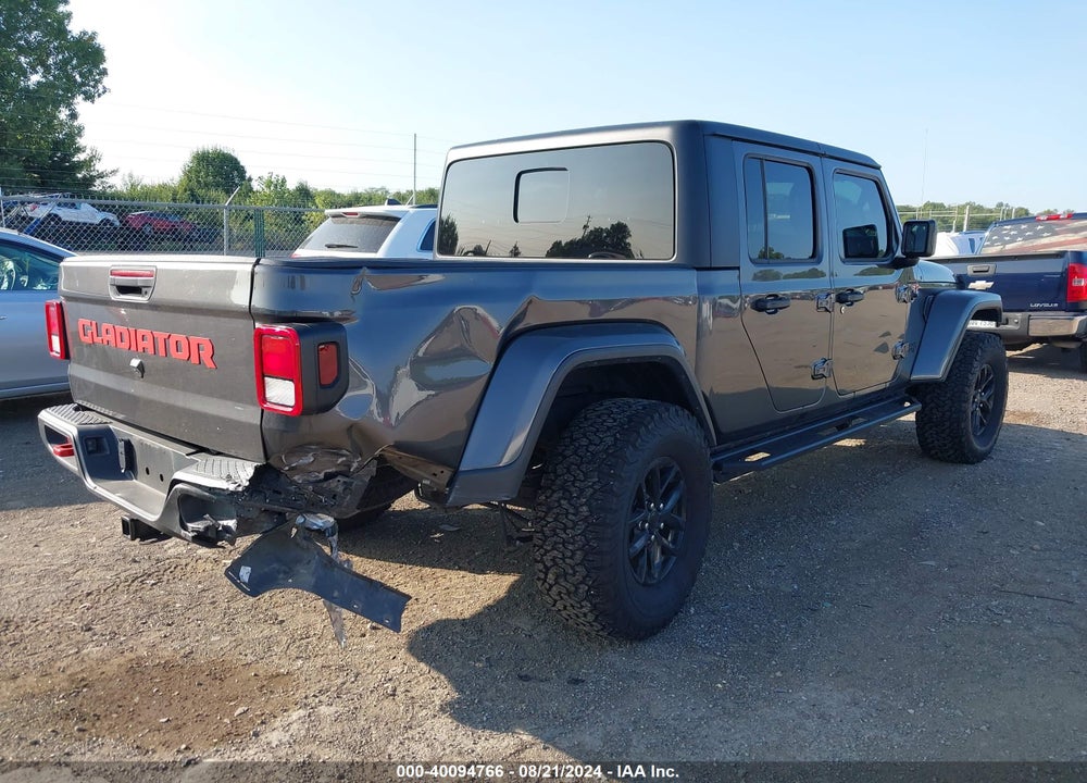 2022 JEEP GLADIATOR SPORT S 4X4 VIN: 1C6HJTAGXNL167055