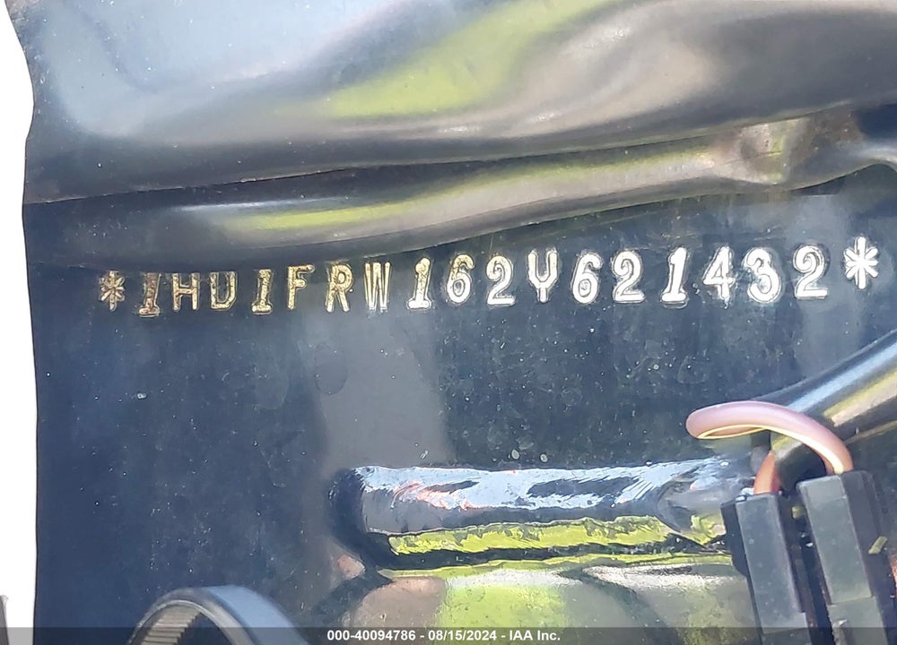 2002 HARLEY-DAVIDSON FLHRCI VIN: 1HD1FRW162Y621432