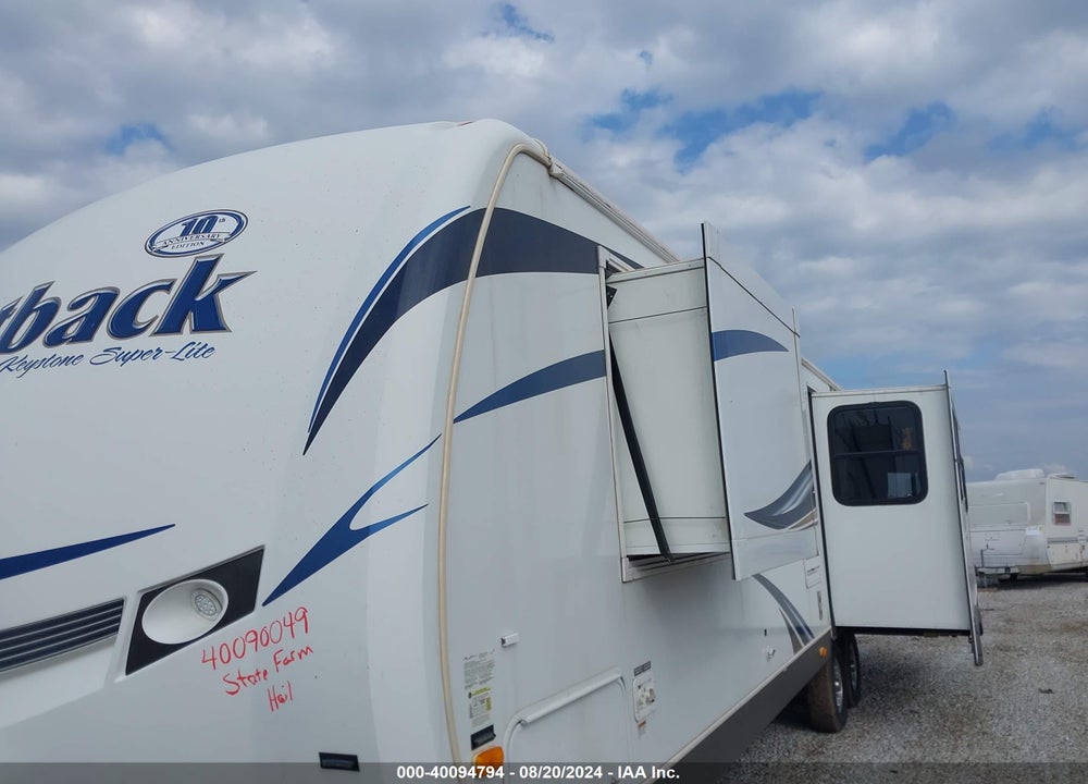 2011 KEYSTONE 31FT VIN: 4YDT29825BW454324