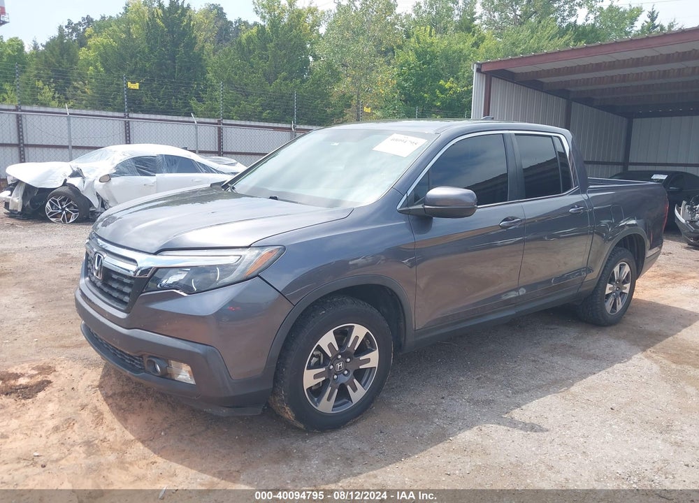 2017 HONDA RIDGELINE RTL-T VIN: 5FPYK3F66HB032000