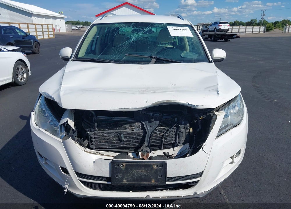 2010 VOLKSWAGEN TIGUAN SE VIN: WVGBV7AX9AW000295