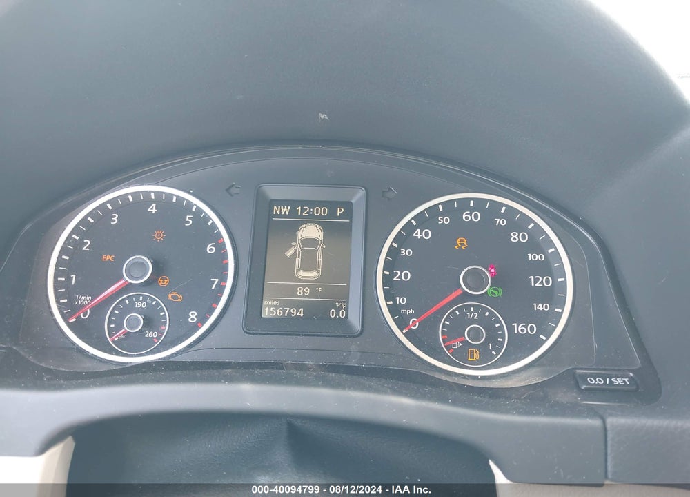 2010 VOLKSWAGEN TIGUAN SE VIN: WVGBV7AX9AW000295