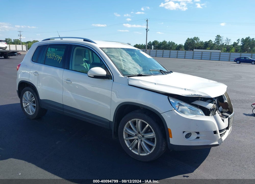 2010 VOLKSWAGEN TIGUAN SE VIN: WVGBV7AX9AW000295