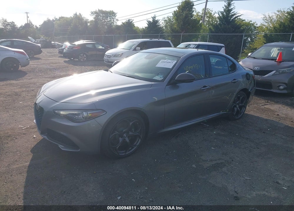 2019 ALFA ROMEO GIULIA AWD VIN: ZARFANAN4K7622731