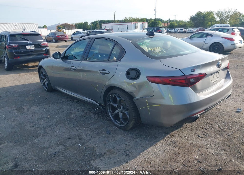 2019 ALFA ROMEO GIULIA AWD VIN: ZARFANAN4K7622731