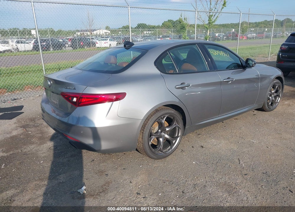 2019 ALFA ROMEO GIULIA AWD VIN: ZARFANAN4K7622731