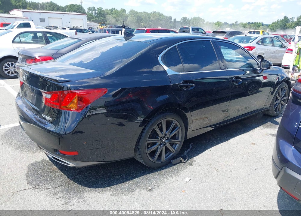 2015 LEXUS GS 350 VIN: JTHBE1BL8FA012793