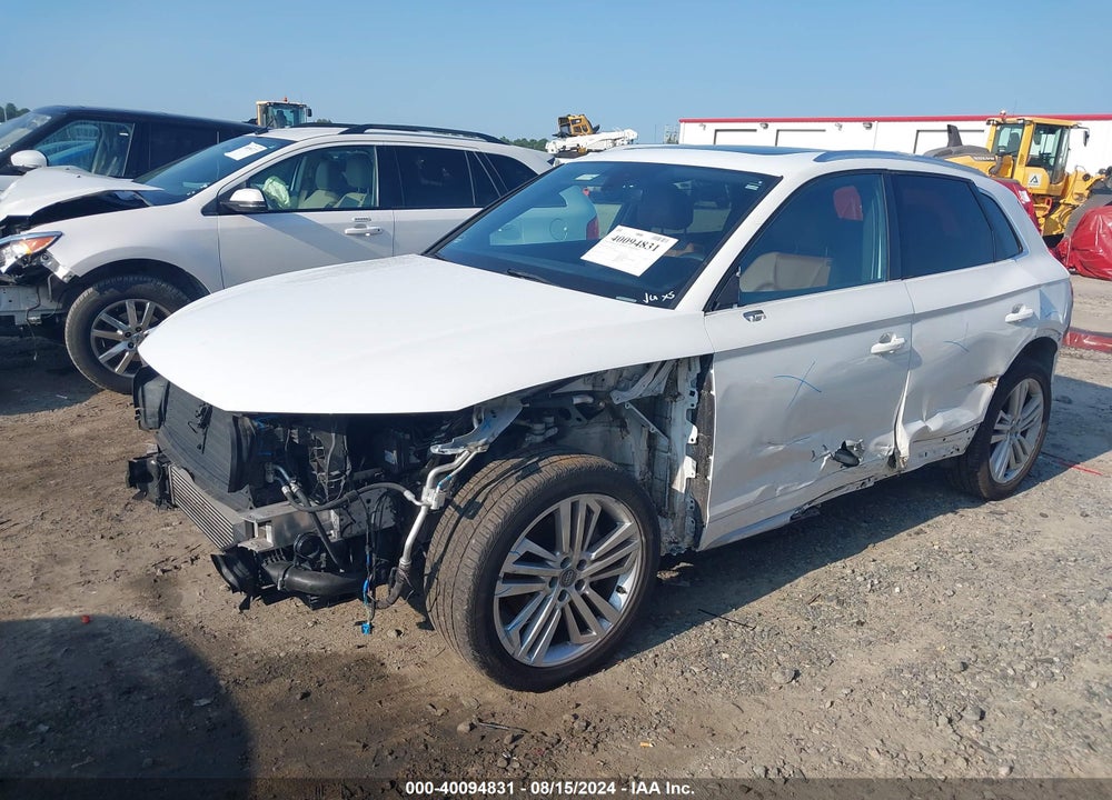 2019 AUDI Q5 45 PREMIUM VIN: WA1BNAFY3K2028714
