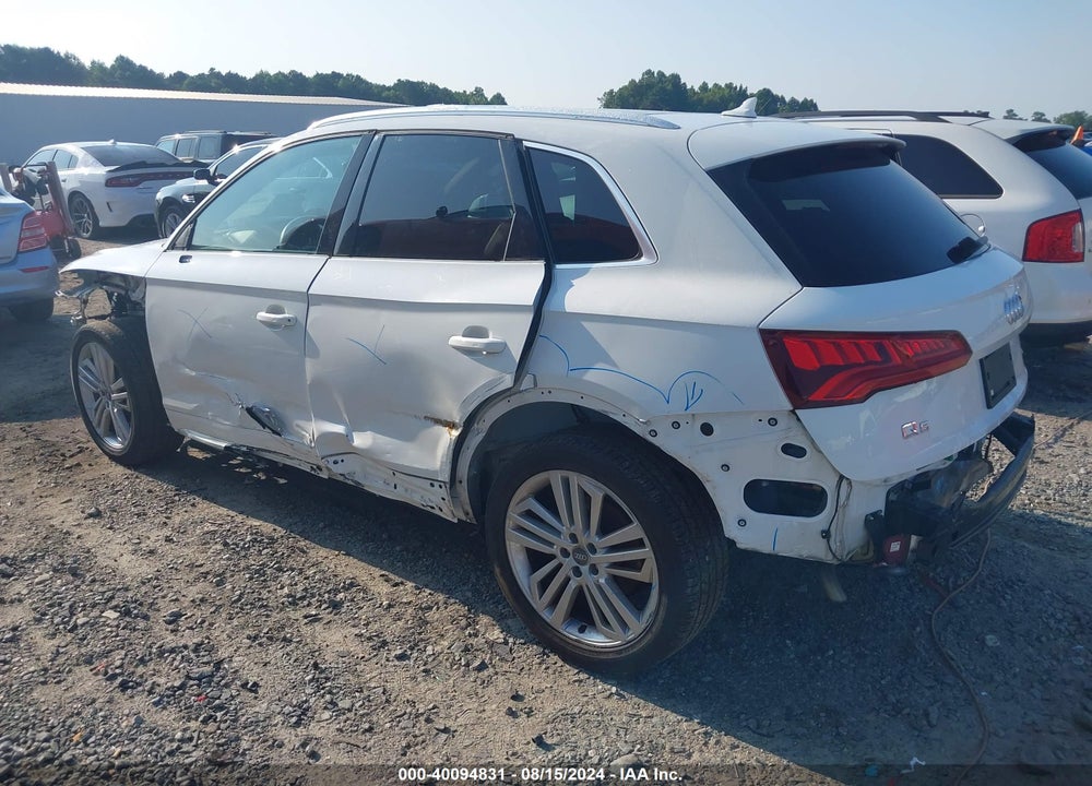 2019 AUDI Q5 45 PREMIUM VIN: WA1BNAFY3K2028714
