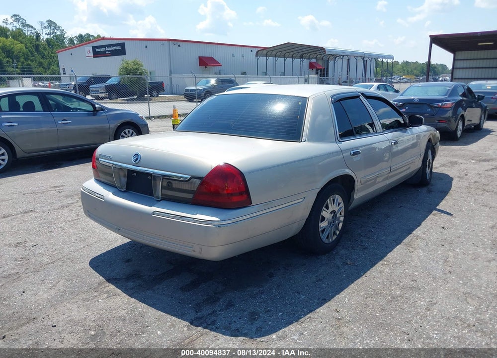 2006 MERCURY GRAND MARQUIS GS VIN: 2MEFM74V76X621788