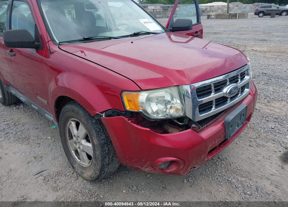 2008 FORD ESCAPE XLS/XLS MANUAL VIN: 1FMCU02Z38KC06731