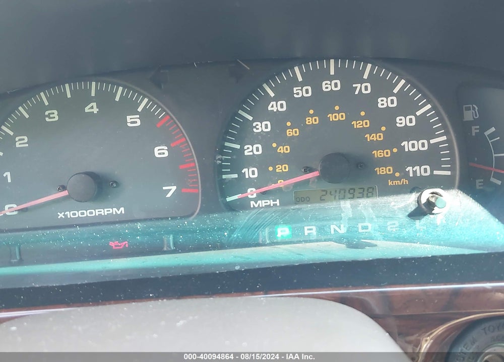 2002 TOYOTA 4RUNNER LIMITED V6 VIN: JT3GN87R520254328