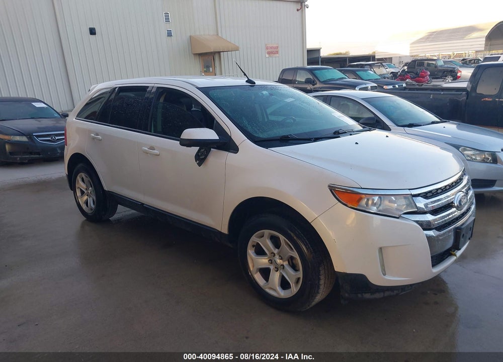 2013 FORD EDGE SEL VIN: 2FMDK3JC1DBC70201