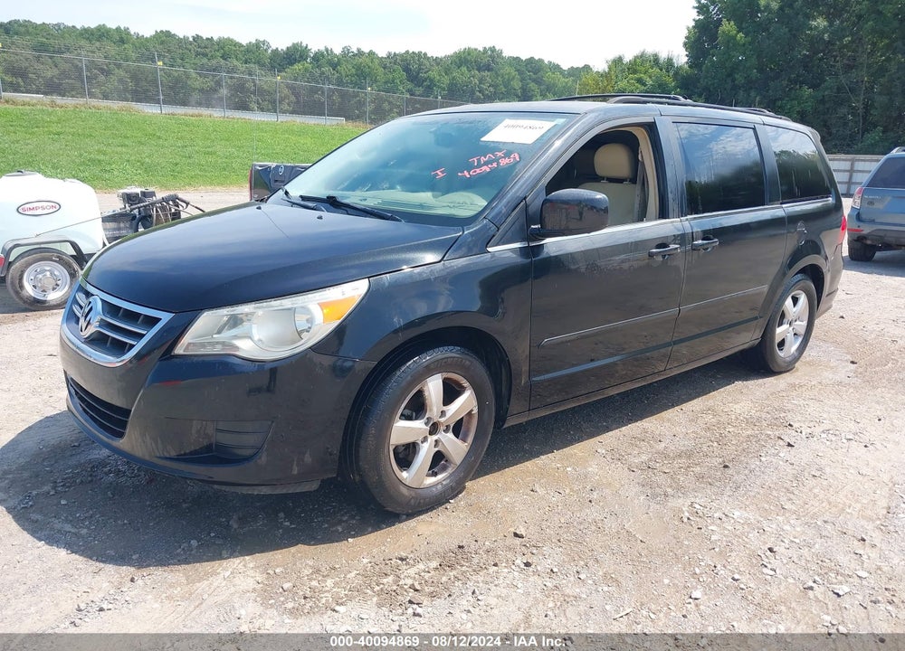 2009 VOLKSWAGEN ROUTAN SEL VIN: 2V8HW54X59R553532