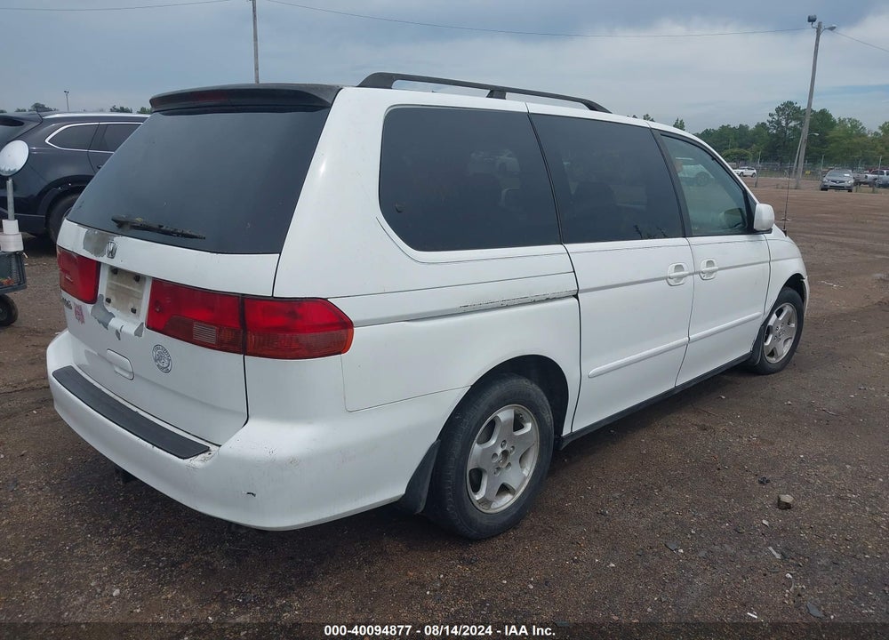 2001 HONDA ODYSSEY EX VIN: 2HKRL18631H520694