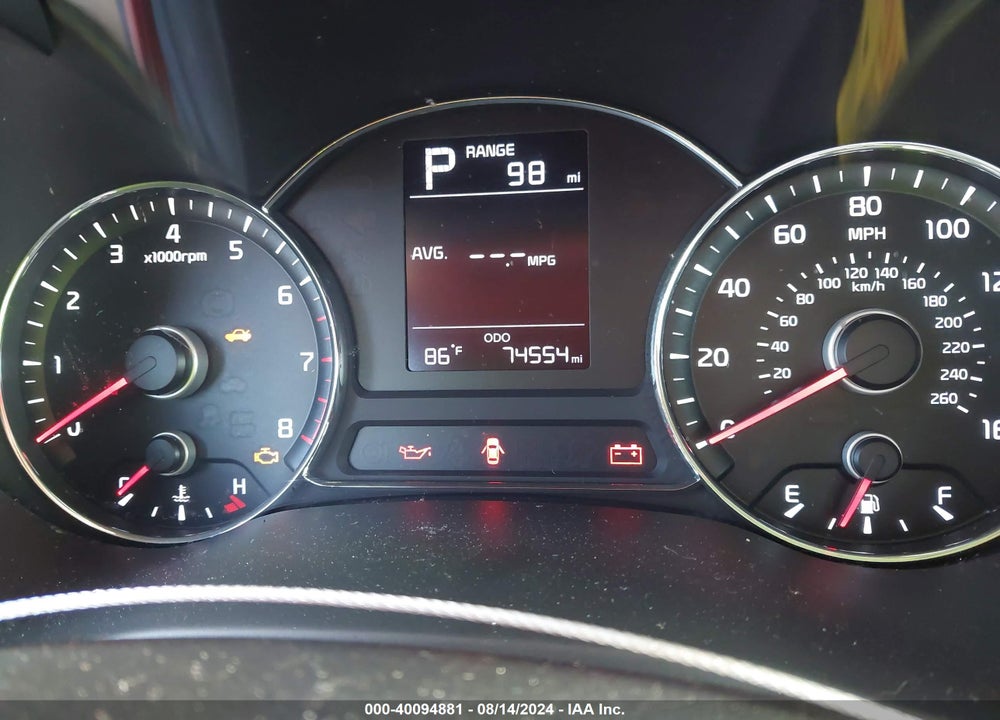 2017 KIA FORTE VIN: 3KPFK4A75HE138076