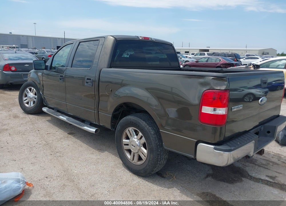 2008 FORD F-150 60TH ANNIVERSARY/FX2/XL/XLT VIN: 1FTRW12W48FB08224