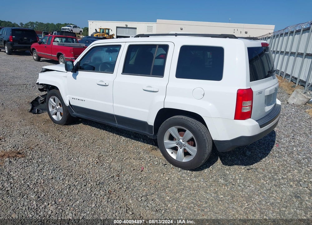 2014 JEEP PATRIOT SPORT VIN: 1C4NJPBB4ED813349