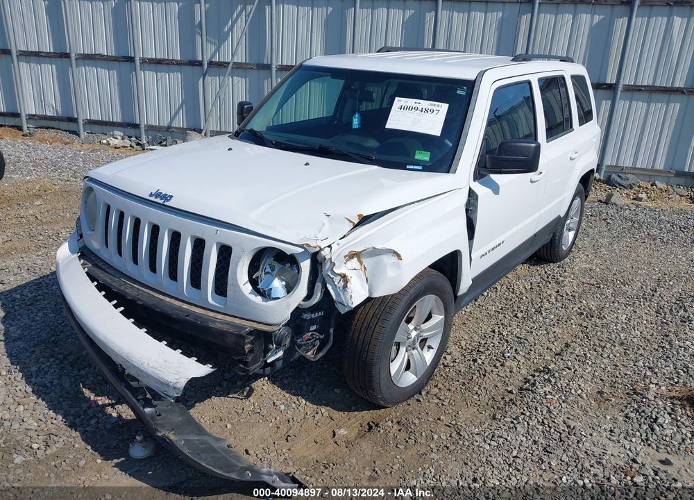 2014 JEEP PATRIOT SPORT VIN: 1C4NJPBB4ED813349