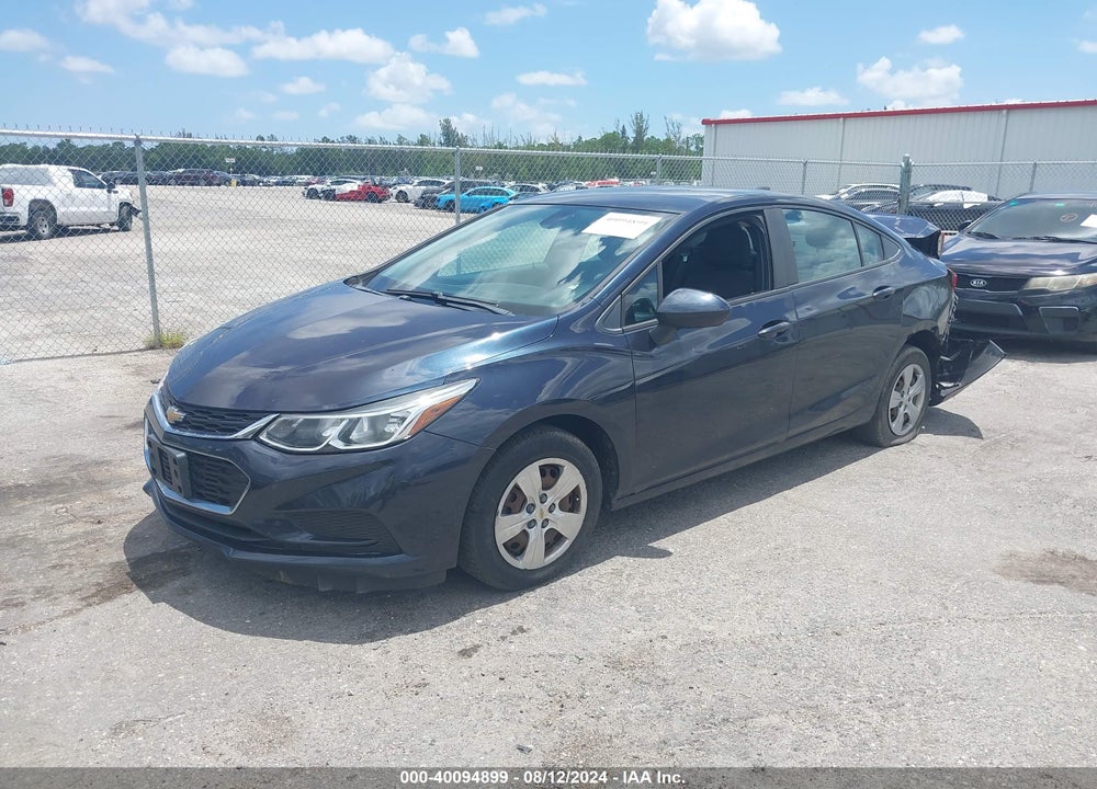 2016 CHEVROLET CRUZE LS AUTO VIN: 1G1BC5SM0G7319597