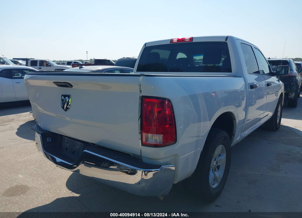 2022 RAM 1500 CLASSIC TRADESMAN 4X2 5'7 BOX VIN: 3C6RR6KGXNG307356