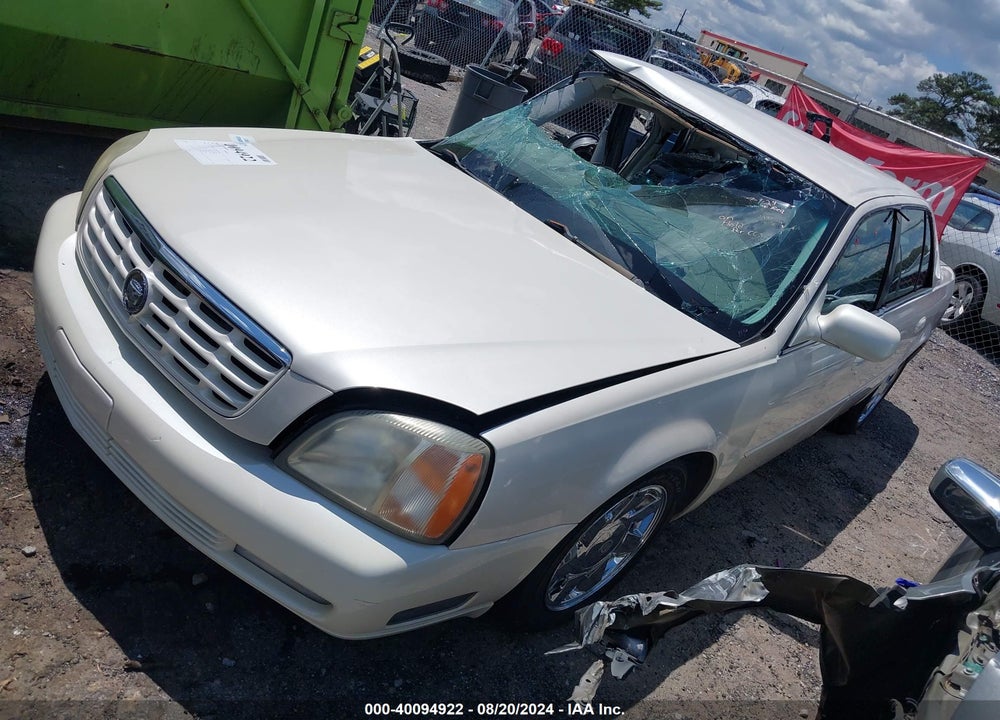 2000 CADILLAC DEVILLE DTS VIN: 1G6KF5792YU253191