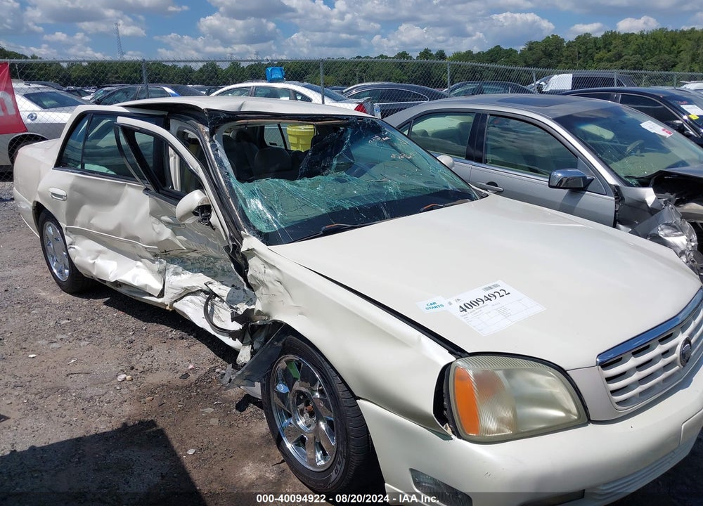 2000 CADILLAC DEVILLE DTS VIN: 1G6KF5792YU253191