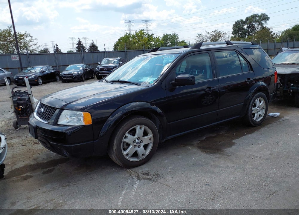 2007 FORD FREESTYLE LIMITED VIN: 1FMDK06177GA11148