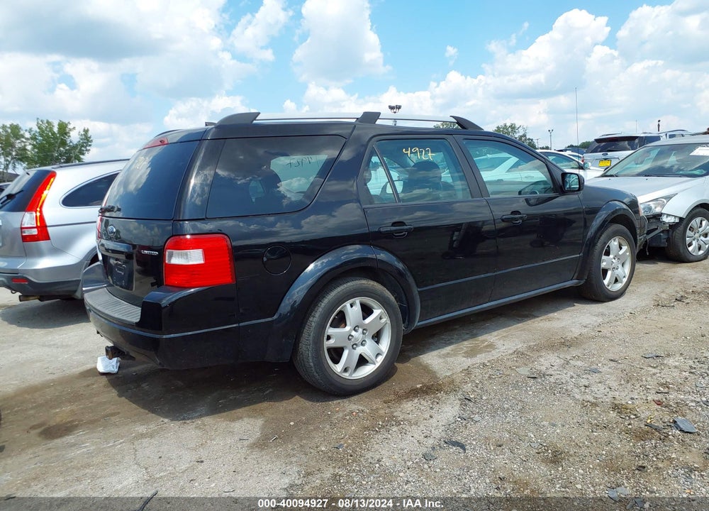 2007 FORD FREESTYLE LIMITED VIN: 1FMDK06177GA11148