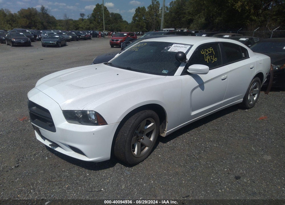 2014 DODGE CHARGER POLICE VIN: 2C3CDXAT0EH367961