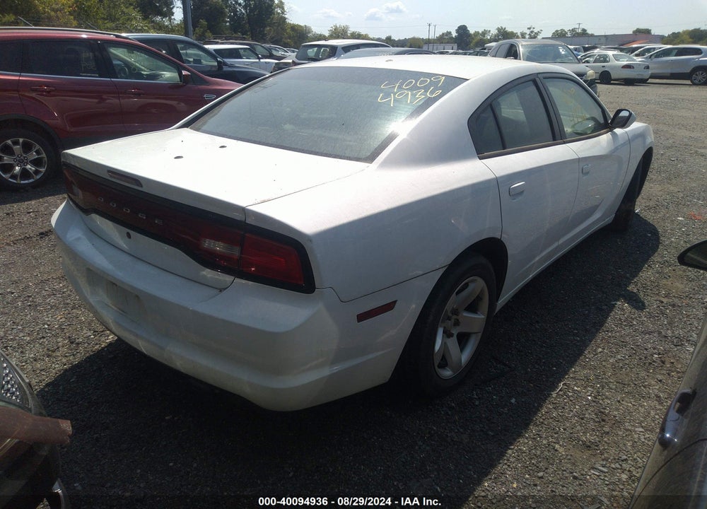 2014 DODGE CHARGER POLICE VIN: 2C3CDXAT0EH367961