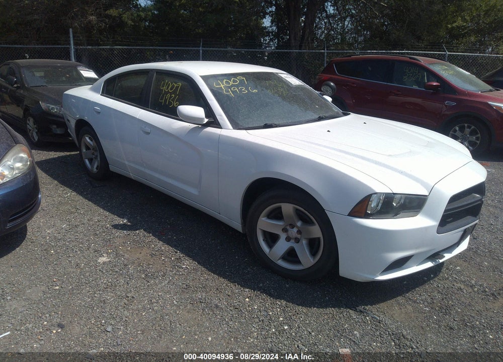2014 DODGE CHARGER POLICE VIN: 2C3CDXAT0EH367961