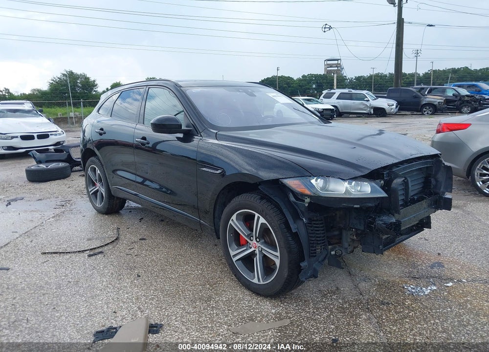 2018 JAGUAR F-PACE S VIN: SADCM2FV0JA256445