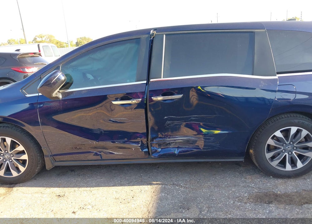 2022 HONDA ODYSSEY EX-L VIN: 5FNRL6H74NB027973