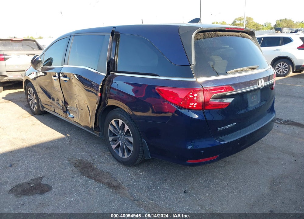 2022 HONDA ODYSSEY EX-L VIN: 5FNRL6H74NB027973