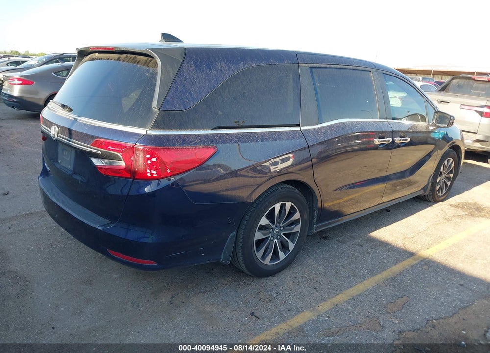 2022 HONDA ODYSSEY EX-L VIN: 5FNRL6H74NB027973