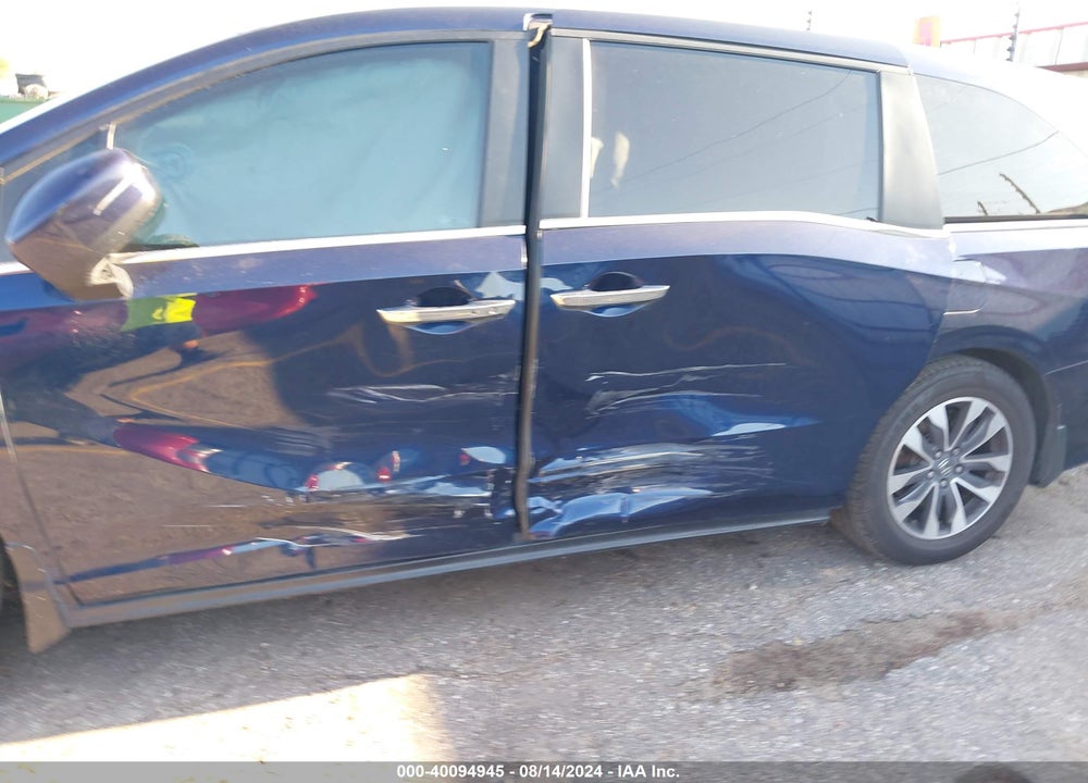 2022 HONDA ODYSSEY EX-L VIN: 5FNRL6H74NB027973